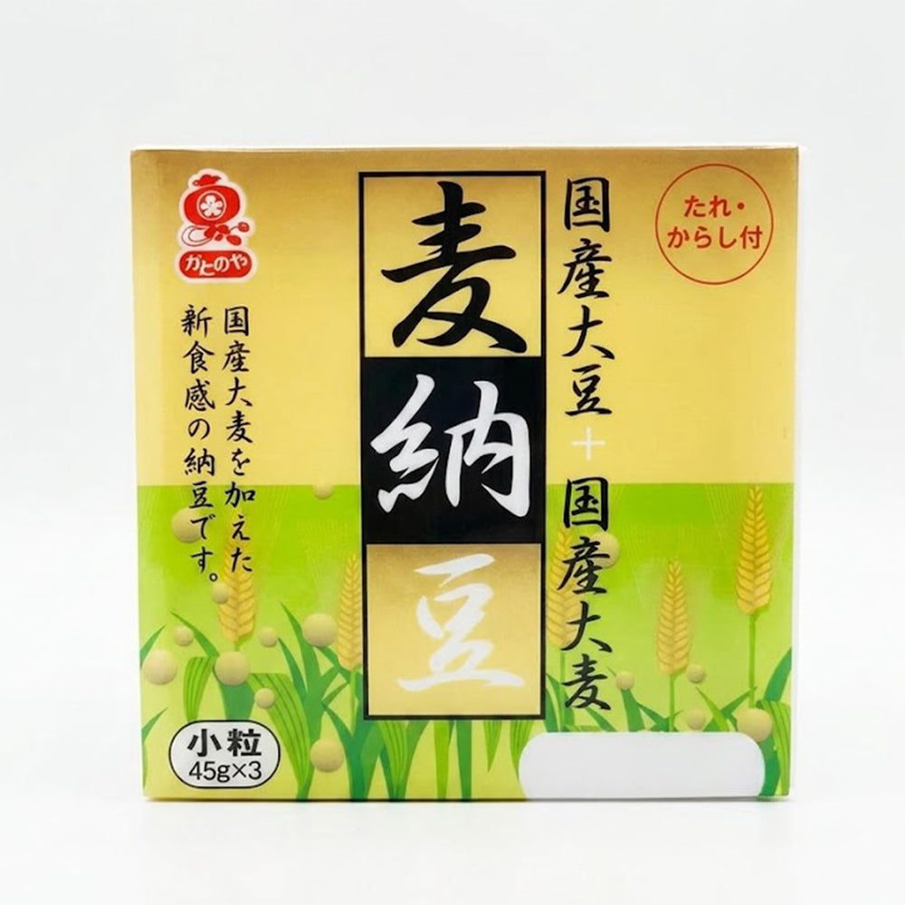 KAJINOYA MUGI NATTO MINI 3P (45GX3P)135G