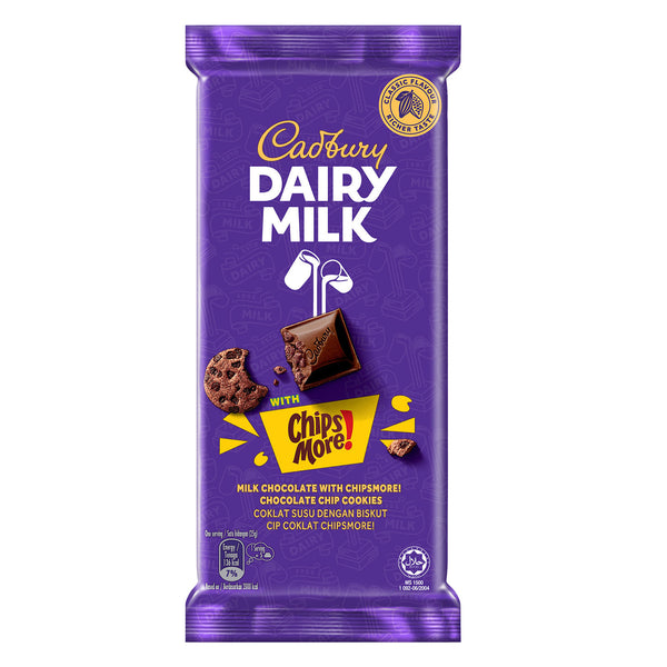 Cadbury Dairy Milk with Chipsmore Chocolate Bar 130g (highest price)