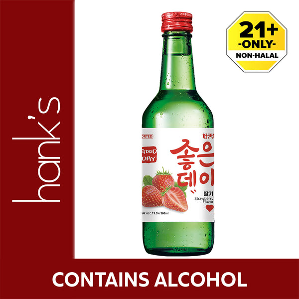Good Day Strawberry 13.5% Alcohol Soju 360ml (highest price)