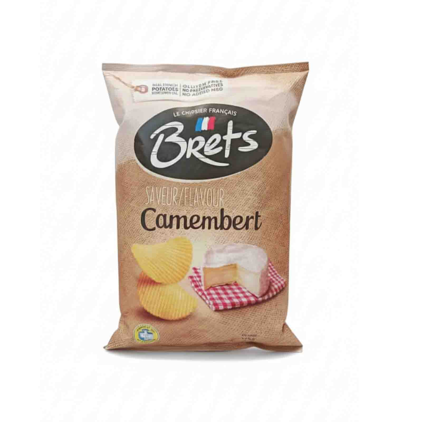 Bret's Chips with Camembert 125g