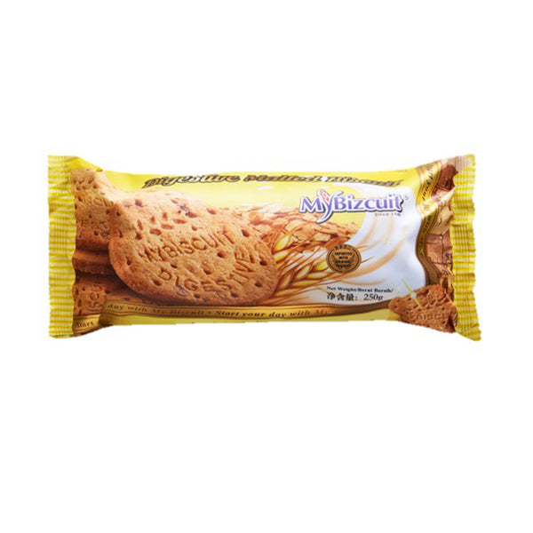MYBIZCUIT DIGESTIVES MALTED BISCUIT 250G