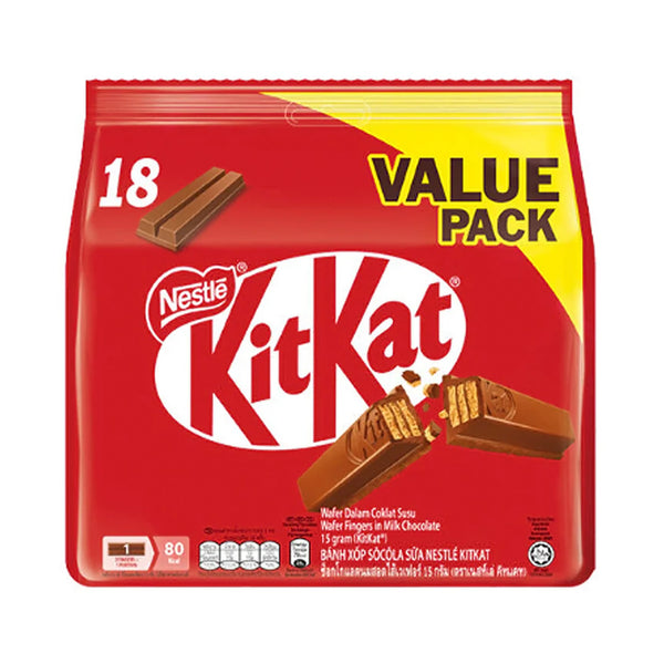 Nestle Kit Kat Sharebag Value Pack 15g x 18 (highest price)