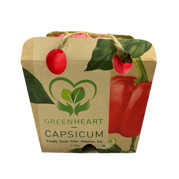 Greenheart Red Capsicum (Malaysia) 1pack (highest price)