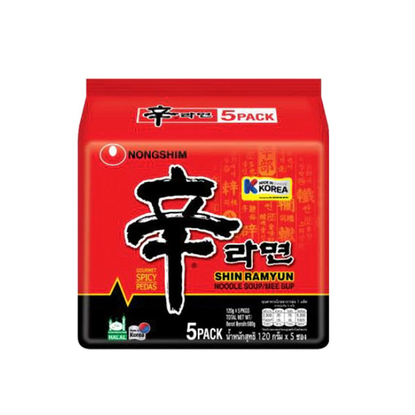 Nongshim Shin Ramyun Instant Noodle 120g (highest price)