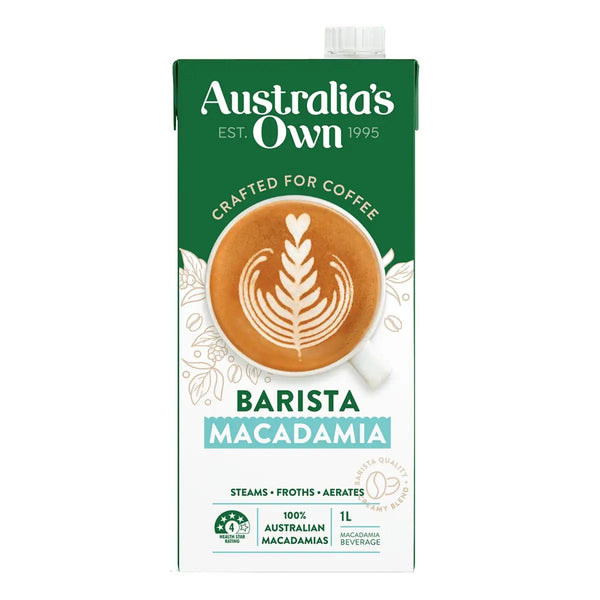 Autsralia's Own Barista Macadamia Milk 1L (highest price)