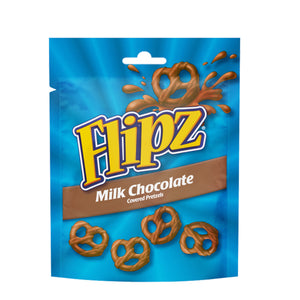 Flipz Milk Chocolate Coated Pretzels 90g