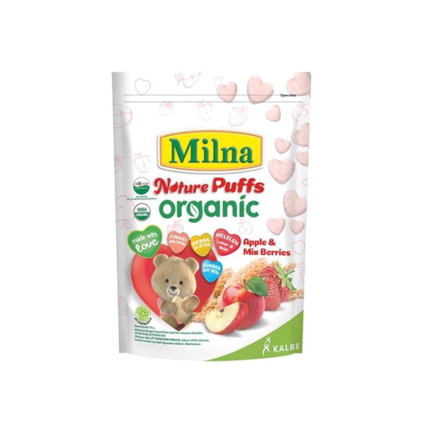 Milna Nature Organic Apple and Mixberry Puff 15g (highest price)