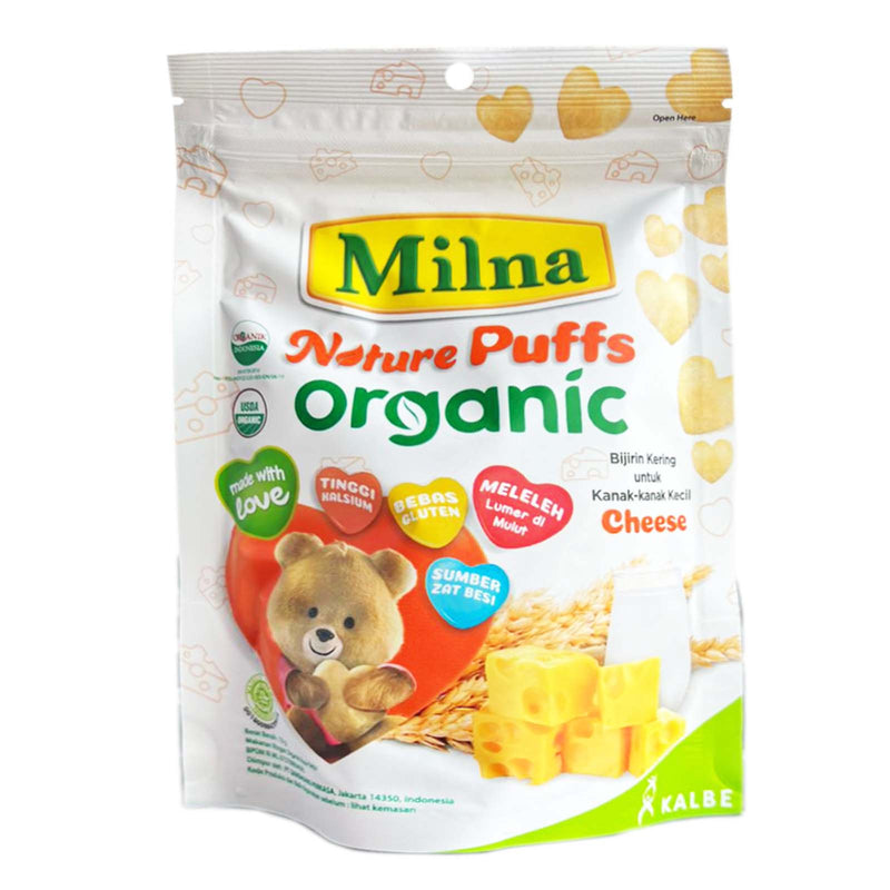 Milna Nature Organic Cheese Puff 15g