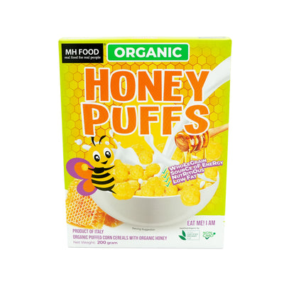 MH Food Organic Honey Puffs Cereals 200g