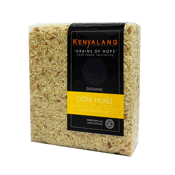 Kenyalang Comi Hijau (Green Brown Rice) 1kg