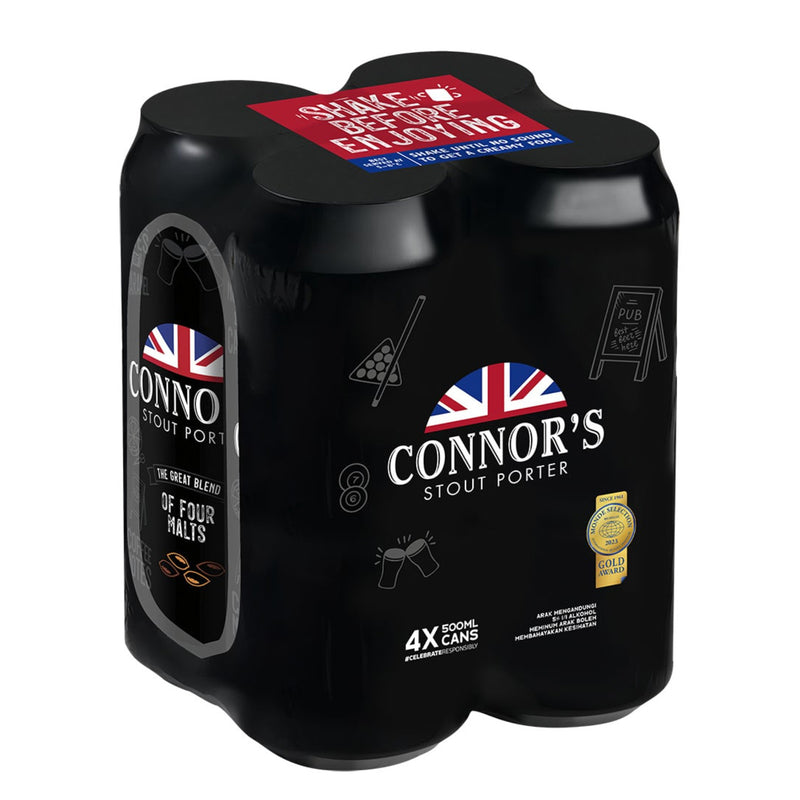 Connors Stout Can 500ml