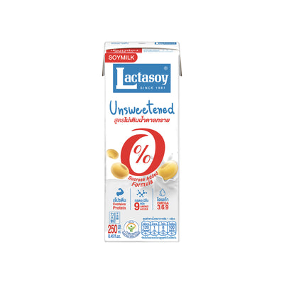 Lactasoy Unsweetened Soy Milk 1L