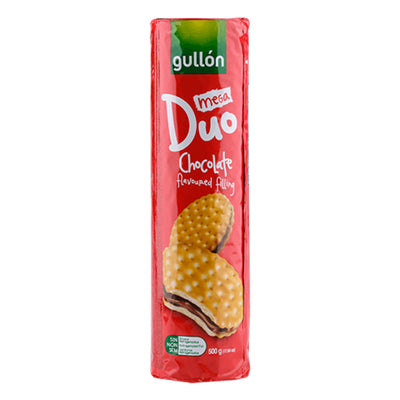 Gullon Chocolate Cream Filled Mega 500g