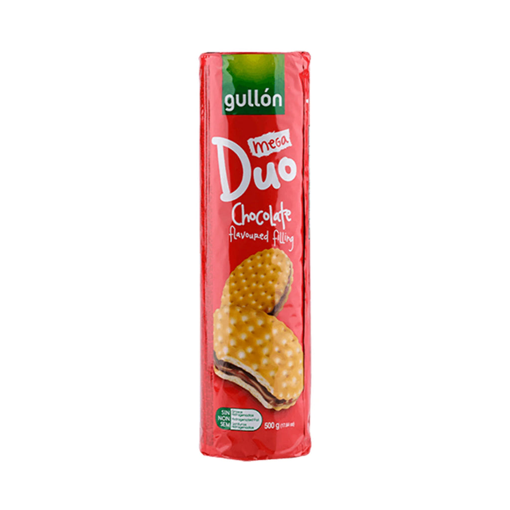 Gullon Chocolate Cream Filled Mega 500g