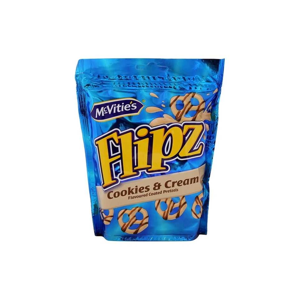 Flipz Cookies and Cream Coated Pretzels 90g