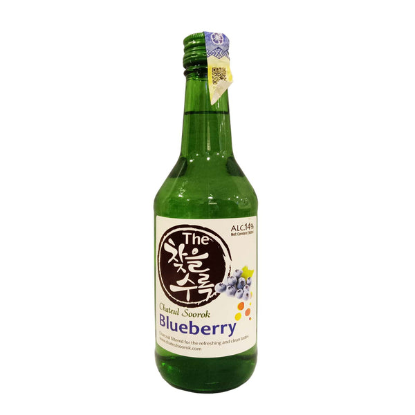 Chateul Soorok Blueberry Alcohol 14% Soju 360ml (highest price)