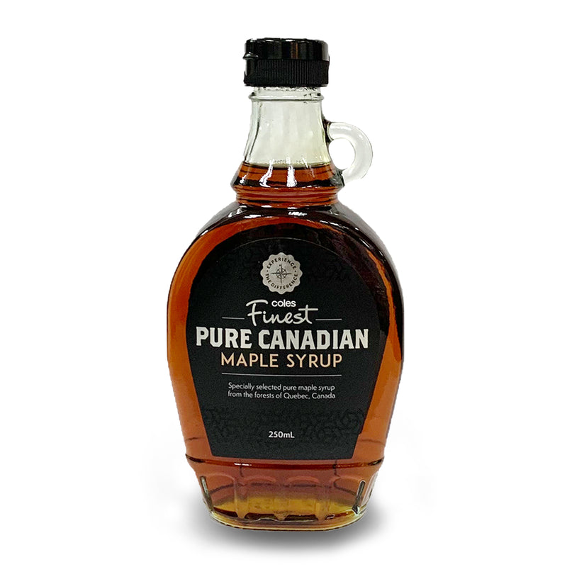 Coles Finest Pure Canadian Maple Syrup 250ml