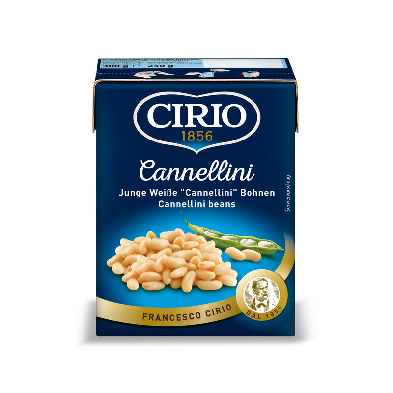 Cirio Cannellini Bean Tetra Pack 380g