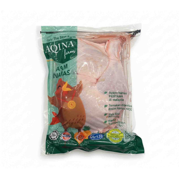 Aqina Chilled Pineapple Chicken Whole Leg 2pcs/pack 500g +/- (highest price)