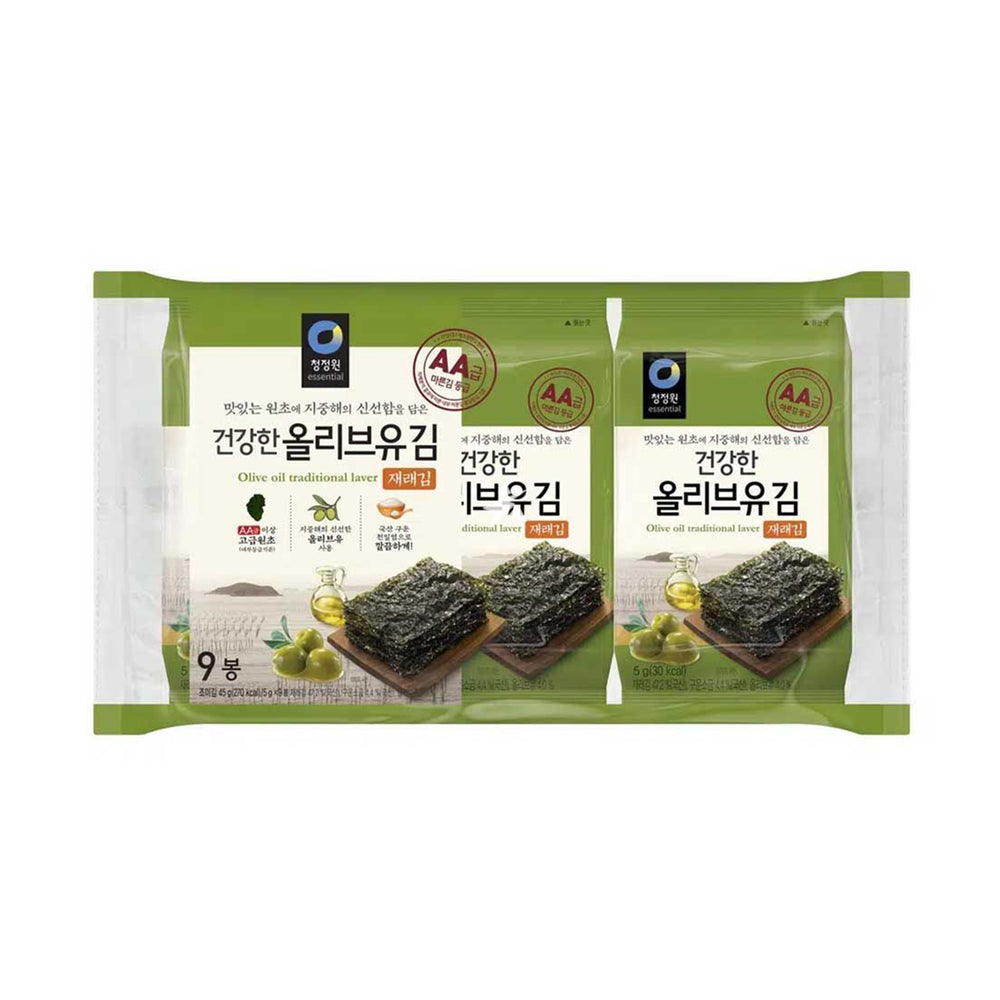 Daesang Olive Oil Traditional Laver 45g