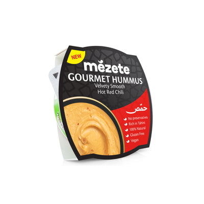 Mezete Gourmet Hummus Red Hot Chili Dips 215g