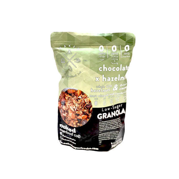 Naked Superfood Low Sugar Granola Chocolate Flavour 288g (highest price)