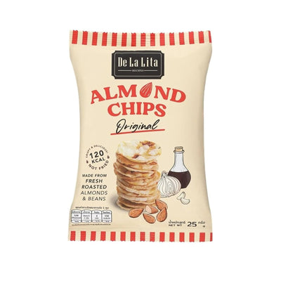 De La La Almond Chips Ori Flavor 25g