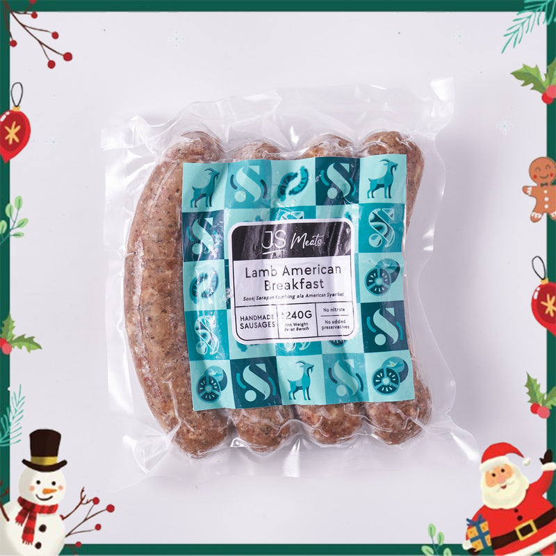 American Lamb Breakfast Sausage 4pcs/pack