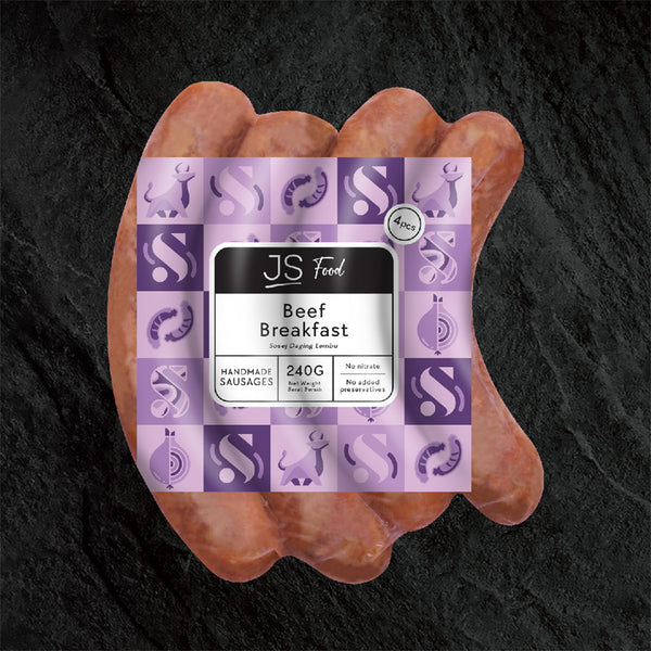 JS Meats Beef Breakfast Sausage 4pcs/pack (highest price)