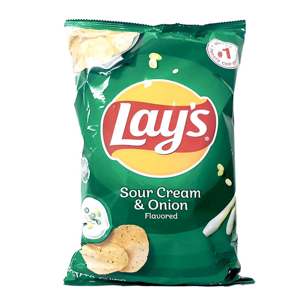 Lays Sour Cream and Onion Potato Chips 170g (highest price)