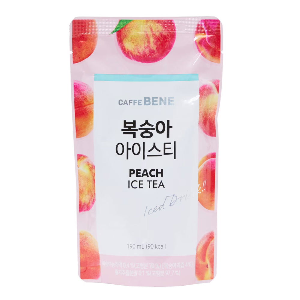 Cafe Bene Coffee Peach Ice Tea 190ml