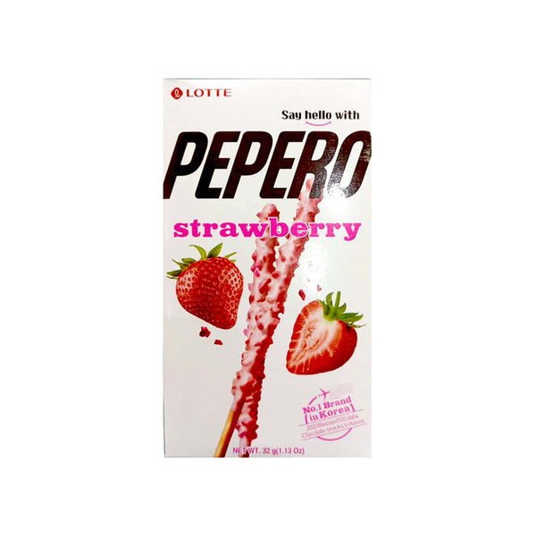 Lotte Strawberry Pepero 32g (highest price)
