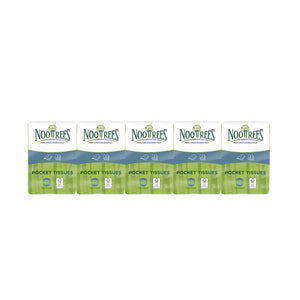 NooTrees Bamboo Hanky Pocket Tissue 2ply 9pcs x 10
