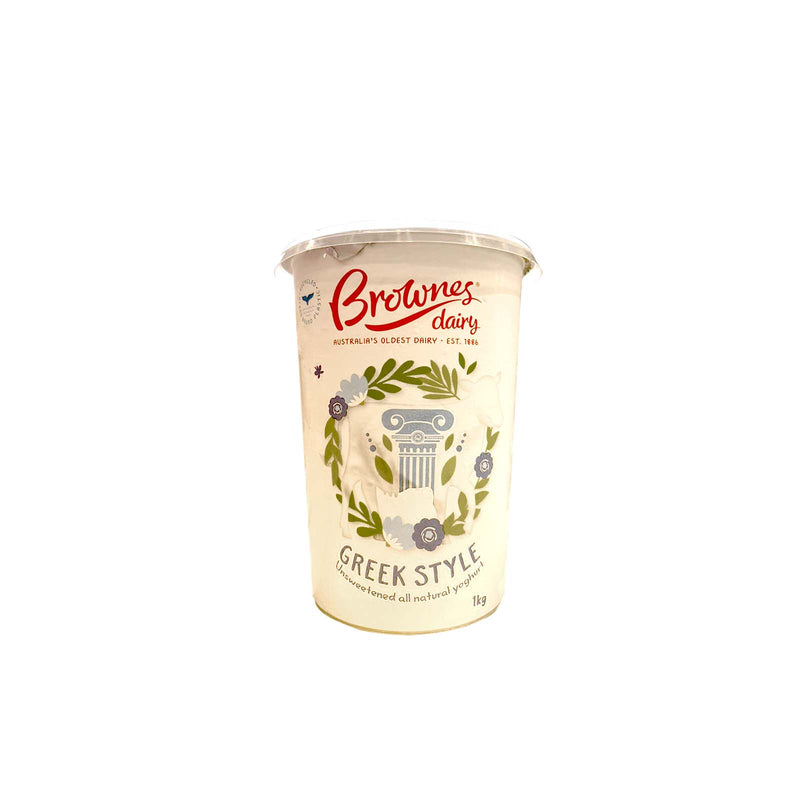 Brownes Greek Style Yogurts 1kg