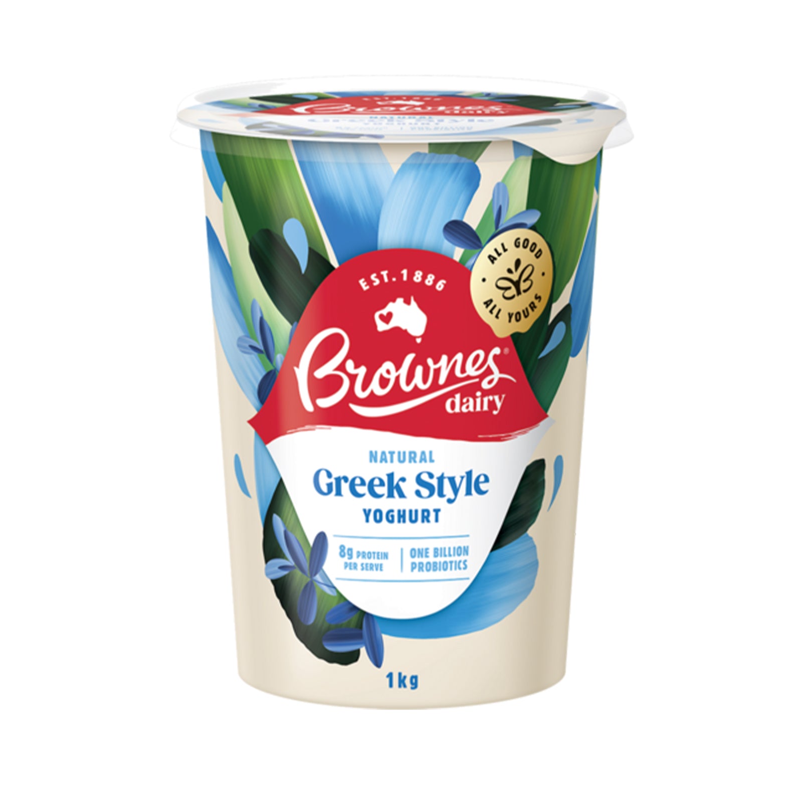 Brownes Greek Style Yogurts 1kg
