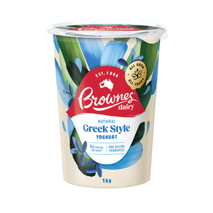 Brownes Greek Style Yogurts 1kg