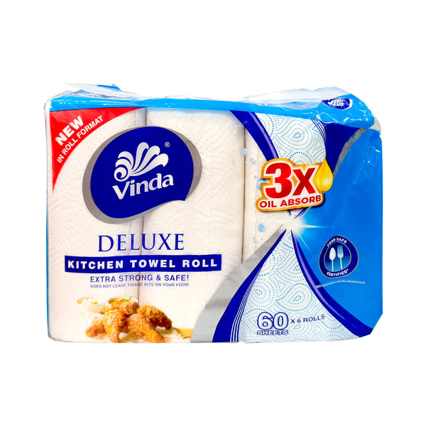 Vinda Deluxe Kitchen Towel 60sheet x 6