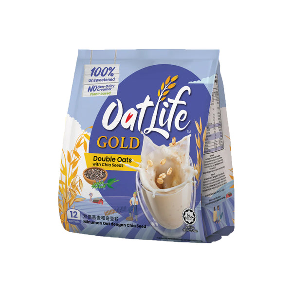 Oatlife Gold Double Oats Drinks with Chia Seeds 32g x 12 (highest price)