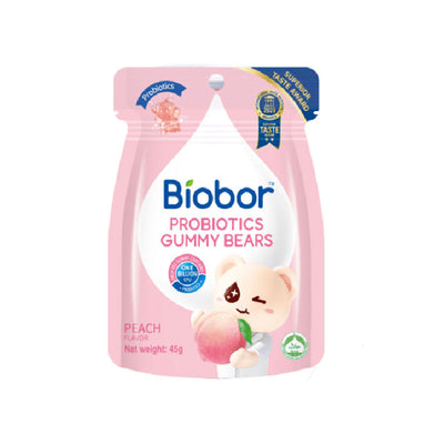 Amos Biobor Probiotic Peach Gummy 45g