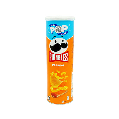 Pringles Hot Paprika Potato Chips 165g
