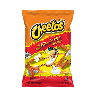 Cheetos Flamin Hot Crunchy Snack (China) 215g