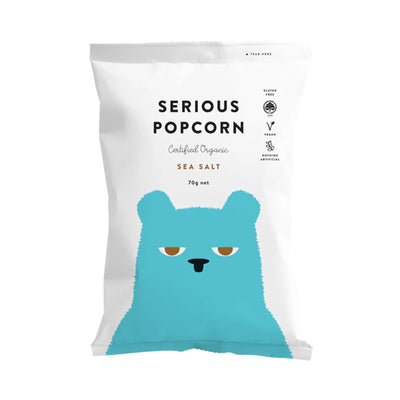 Serious Popcorn Sea Salt 70g