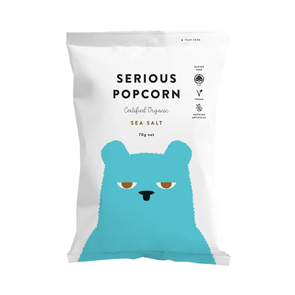 Serious Popcorn Sea Salt 70g (highest price)