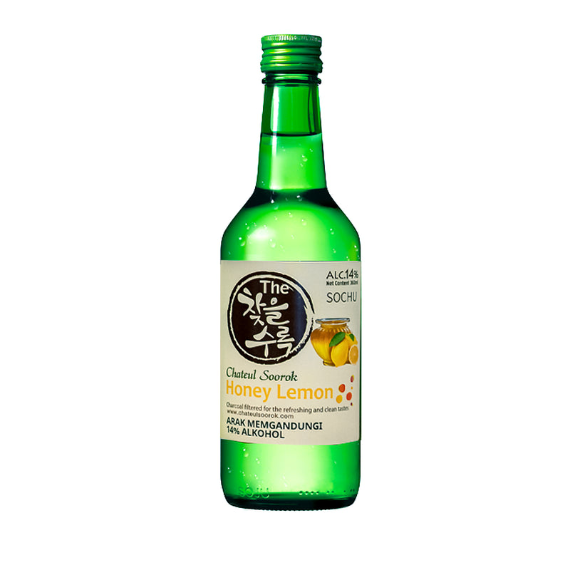 Chateul Soorok Honey Lemon Soju 14% alcohol 360ml