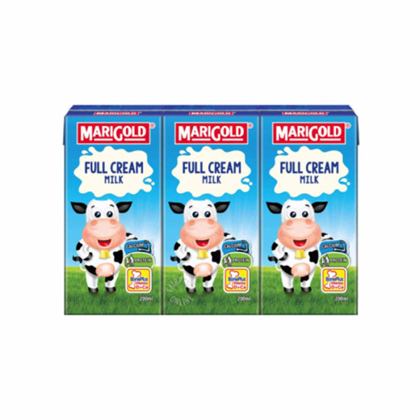 Marigold UHT Full Cream 200ml x 3
