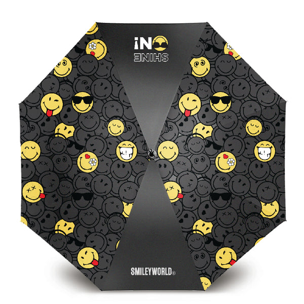 Smiley 27inch Umbrella with Coat (Black Colour) 1unit (highest price)