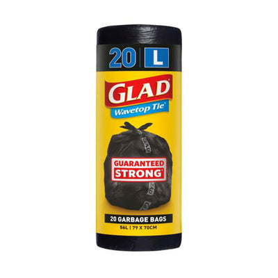 Glad Wavetop Garbage Roll (Black) Large 1pack