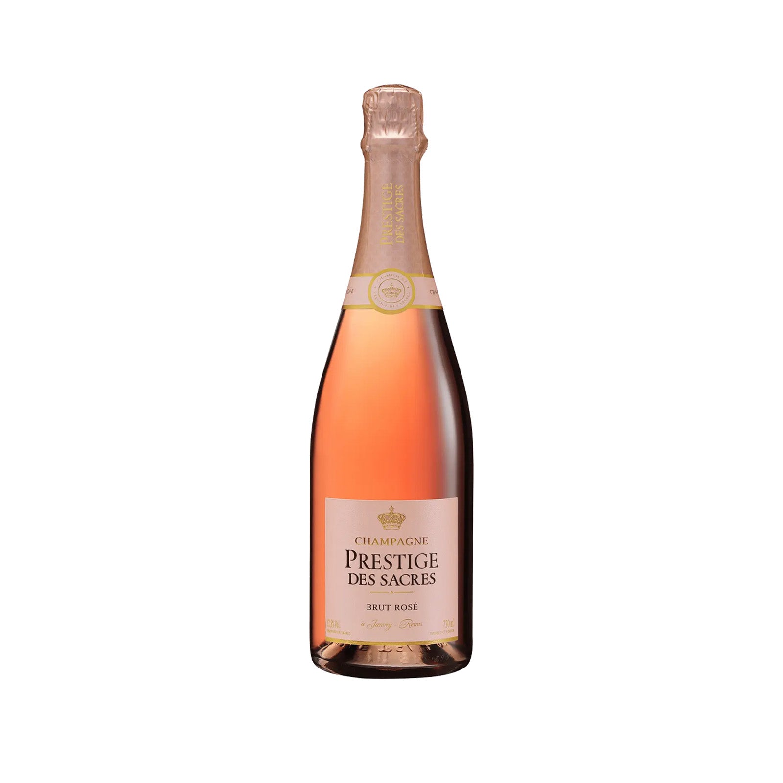 Champagne Prestige De Sacres Brut Rose 750ml