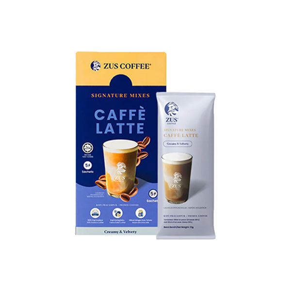 Zus Signature Caffe Latte Coffee Mixes 23g x 5 (highest price)