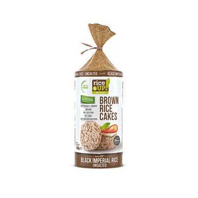 Rice Up Rice Cakes Black Imperial Rice Unsalted 120g